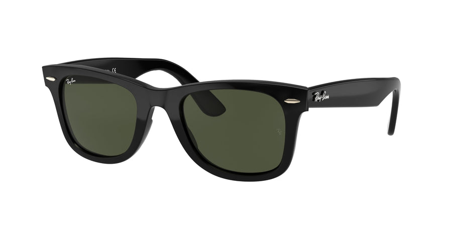 Ray - Ban RB4340 WAYFARER EASE 601 Unisex Sunglasses Injected Black G15 Squared Normal