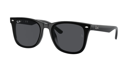 Ray - Ban RB4420 601/87 Unisex Sunglasses Injected Black Grey Squared Normal