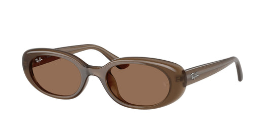 Ray - Ban RB4441D 677973 Unisex Sunglasses Injected Brown Grey Pillow Normal