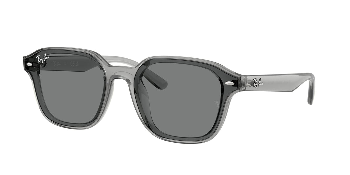 Ray - Ban RB4458D 645087 Unisex Sunglasses Nylon Grey Brown Squared Normal