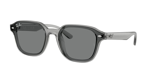 Ray - Ban RB4458D 645087 Unisex Sunglasses Nylon Grey Brown Squared Normal
