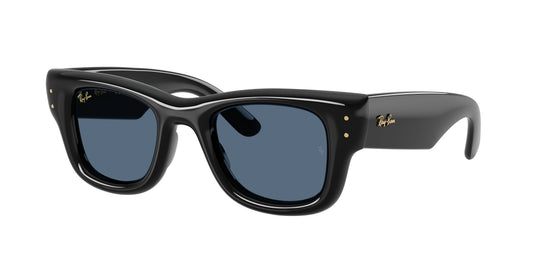 Ray - Ban A$AP Rocky RB4940 WAYFARER PUFFER 601/80 Unisex Sunglasses Nylon Black Blue Squared Normal