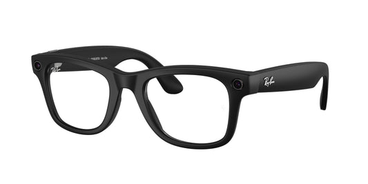Ray - Ban Meta RW4012 Wayfarer 601SSB - GEN 2 Unisex Optical frames Injected Black Transparent Squared Anti-blue light Anti-glare