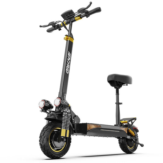 IENYRID ES6 2000W Dual Motor 10-Inch Off-Road Foldable Electric Scooter with Seat and 960Wh Battery