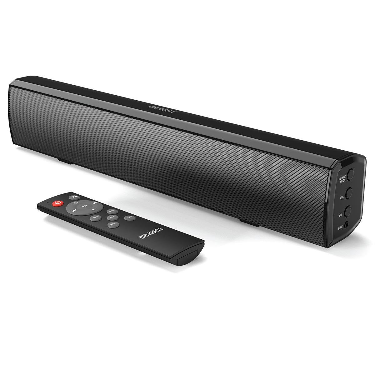 Majority Bowfell Bluetooth Soundbar for TV & Computer - Black