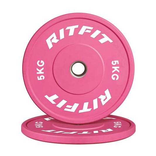 RitFit Pink Hantelscheiben - 5KG Paar