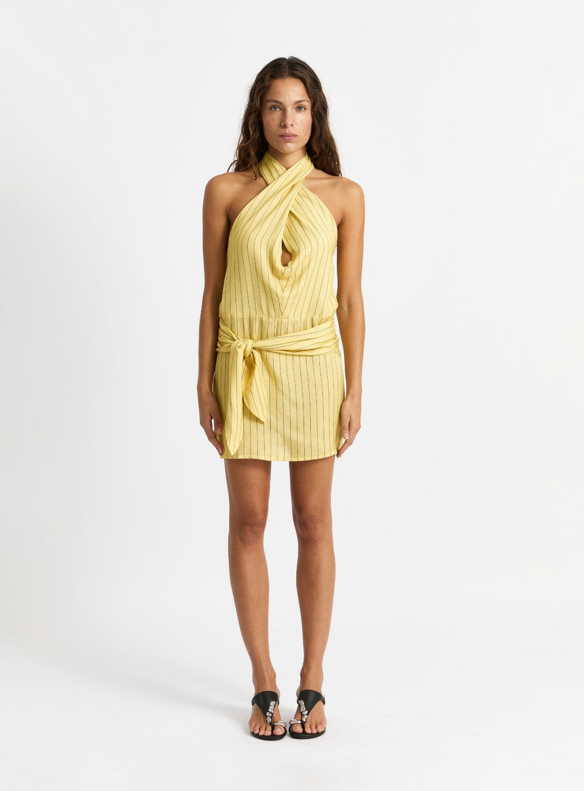 AMAZONA YELLOW SHORT DRESS | Size: XS