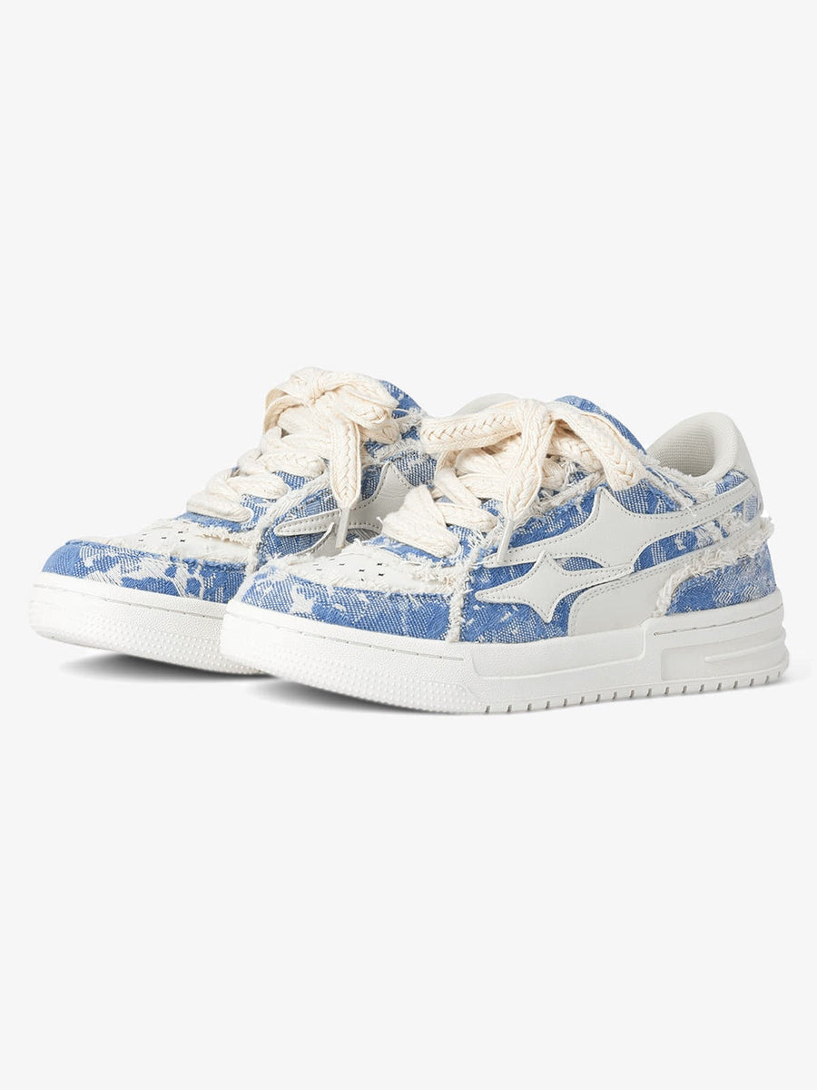 Thesupermade Hundred High Street Board Shoes Couple Shoes - 1610 - Blue / 40