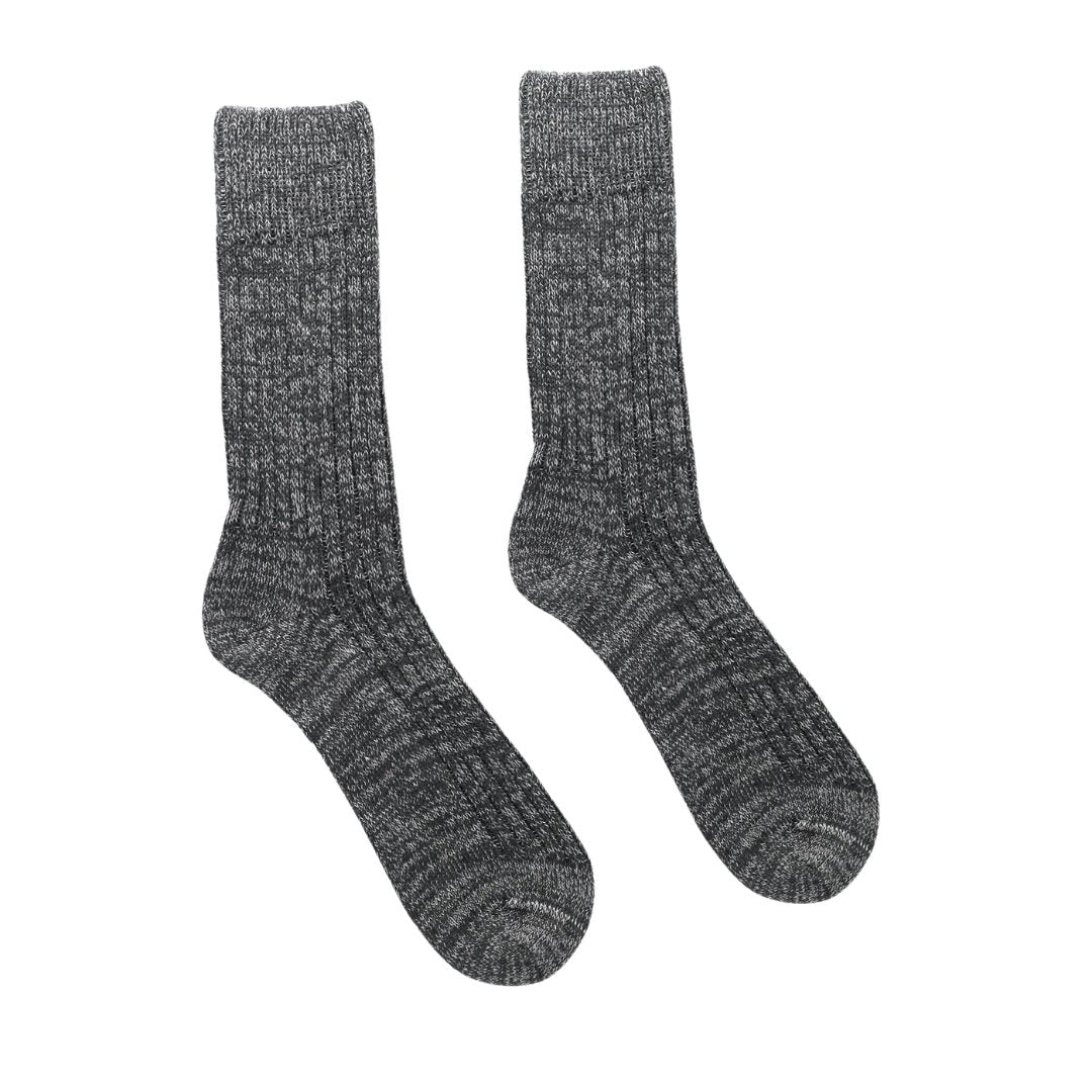 Socko 100% Recycled Socks, Graphite Fleck Small UK 4-6 / Grey
