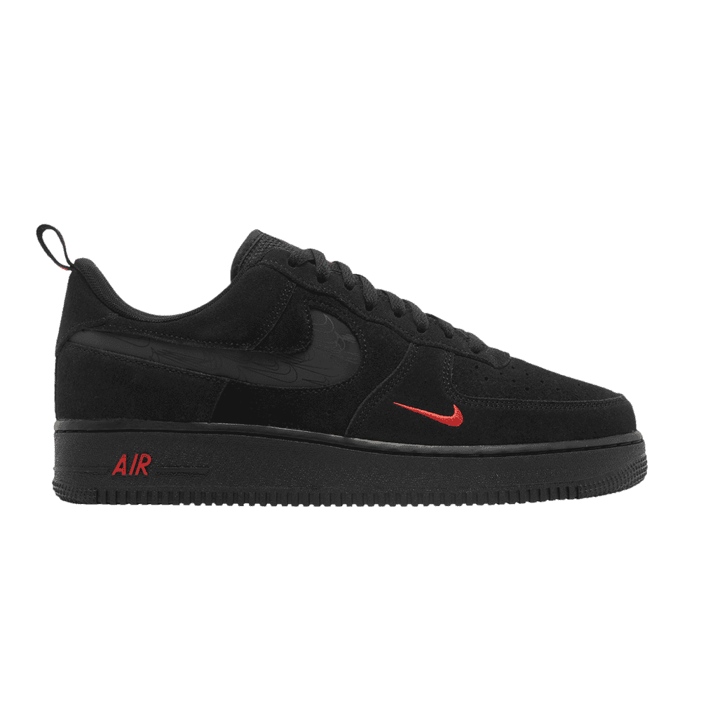 Nike Air Force 1 Low Multi-Swoosh Black Crimson - 39 / Standard