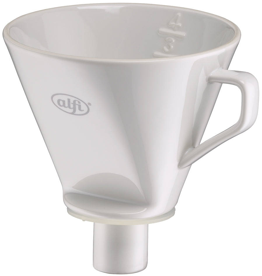 alfi Kaffeefilter Aroma plus, aus Porzellan, weiß