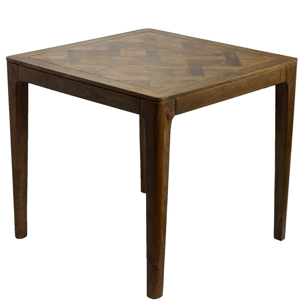 FineBuy Esstisch Massivholz Mango 80x80 cm - Quadratischer Esszimmertisch Holz - Küchentisch modern für 4 Personen - Stabiler Holztisch - Tisch für Es