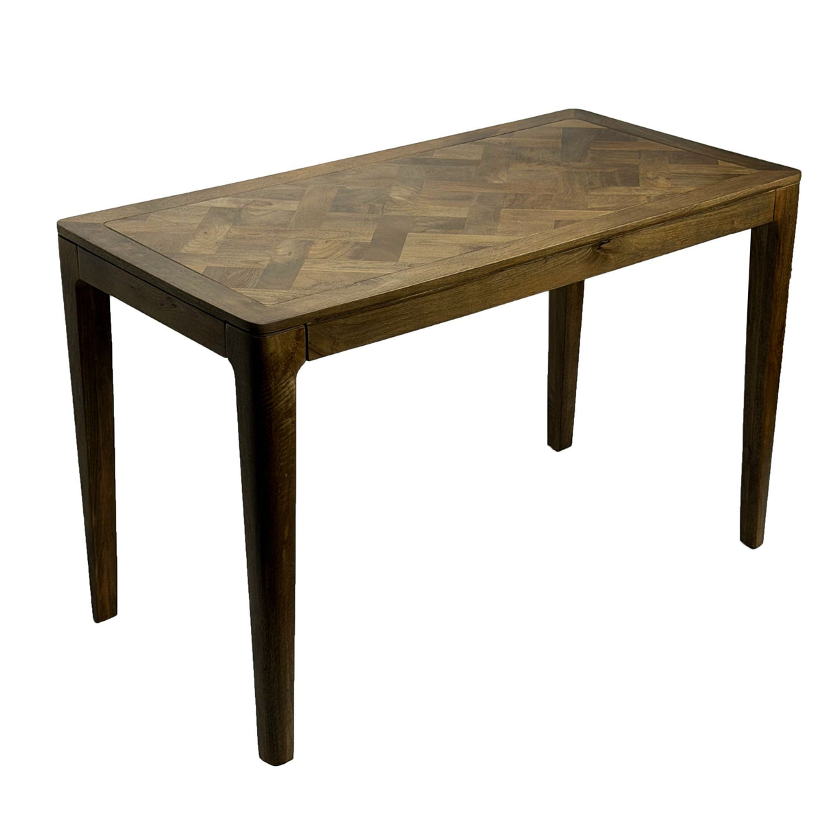 FineBuy Esstisch Massivholz Mango 120x60 cm - Rechteckiger Esszimmertisch Holz - Küchentisch modern für 6 Personen - Stabiler Holztisch - Tisch für Es