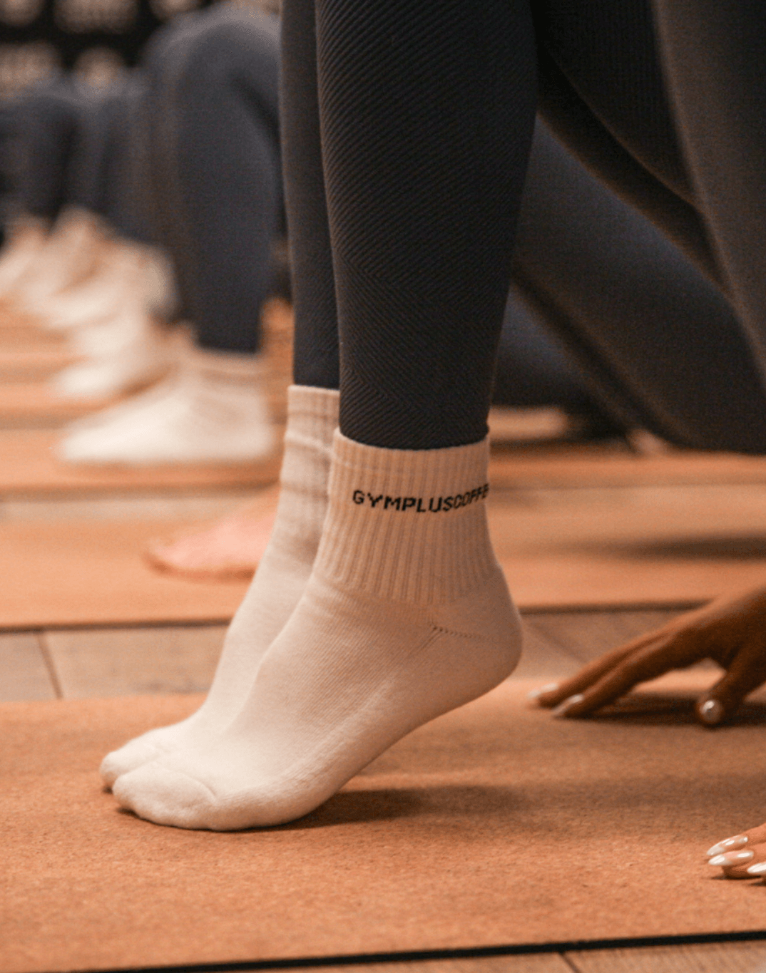 Quarter Length Everyday Sock in White - S/M / White