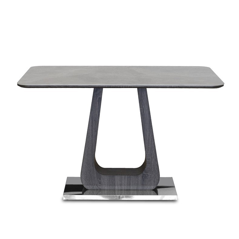 Zeus Grey Ceramic Dining Table - 120cm
