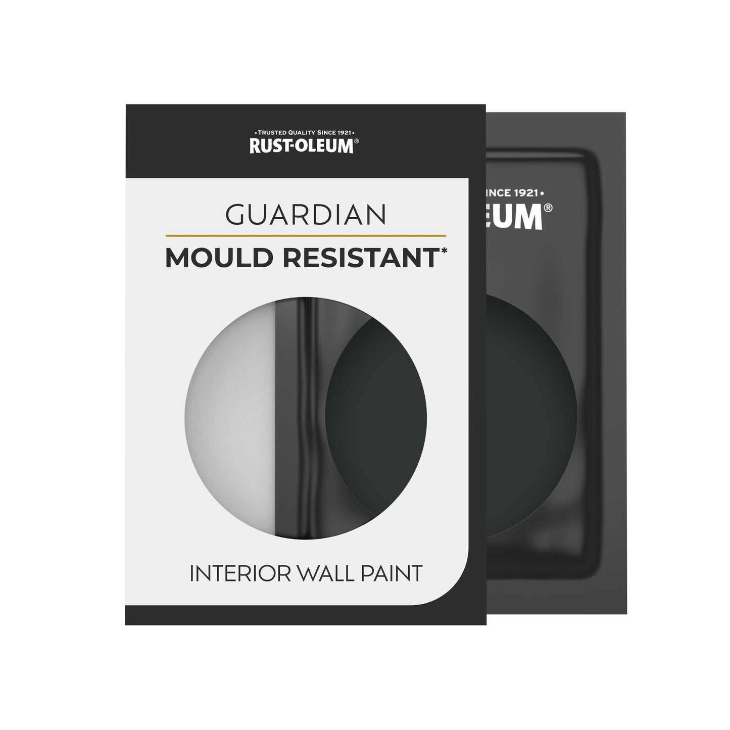 Guardian Mould Resistant Black Interior Wall Paint - Natural Charcoal 10ml