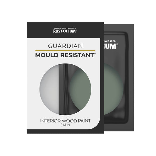 Guardian Mould Resistant Green Satinwood Interior Wood Paint - Serenity 10ml