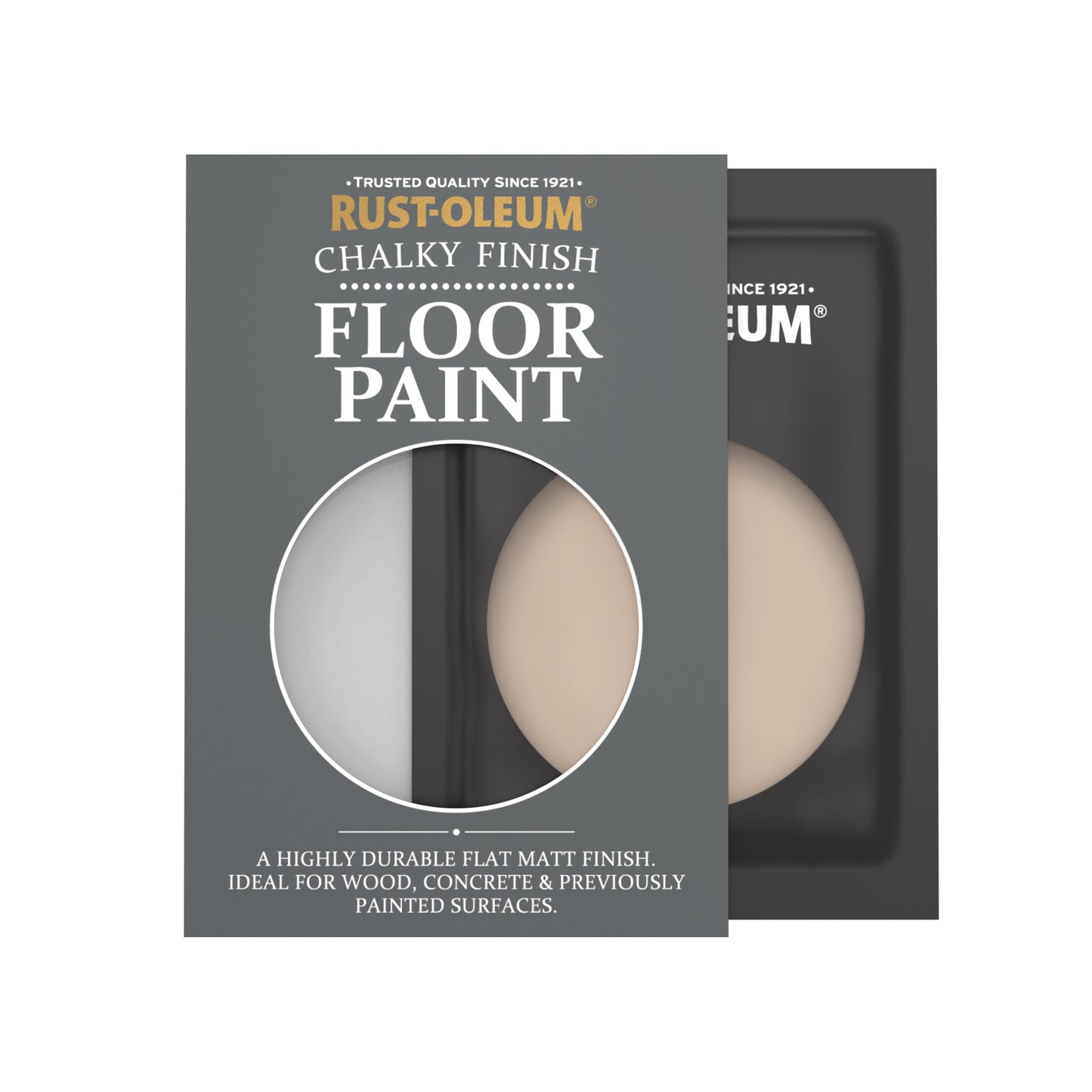 Rust-Oleum Pink Chalky Floor Wood & Concrete Paint - Smitten 10ml