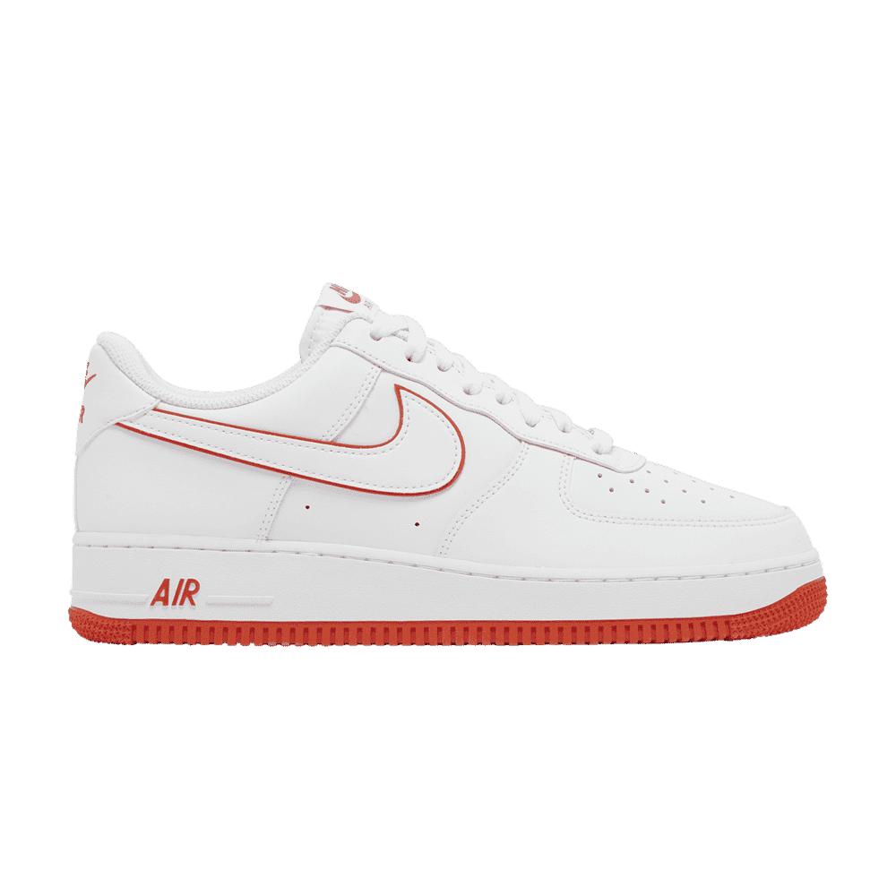 Nike Air Force 1 '07 White Picante Red - 38.5 / Standard