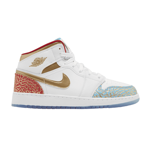 Air Jordan 1 Mid GS NC to Chi - 35.5 / Standard