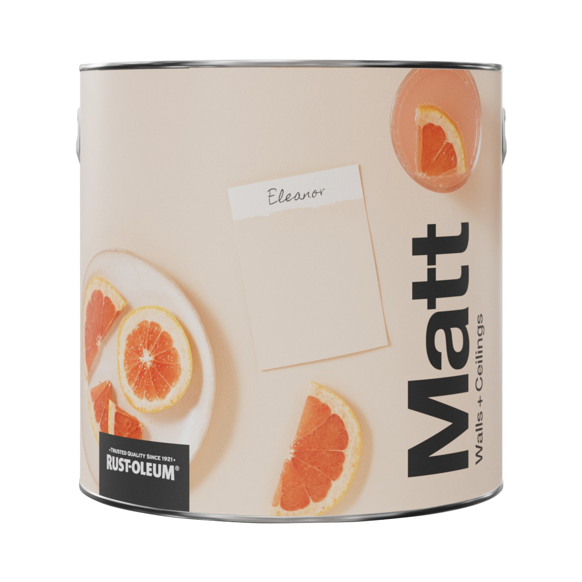 Rust-Oleum Washable Pink Matt Wall Paint - Eleanor 2.5L