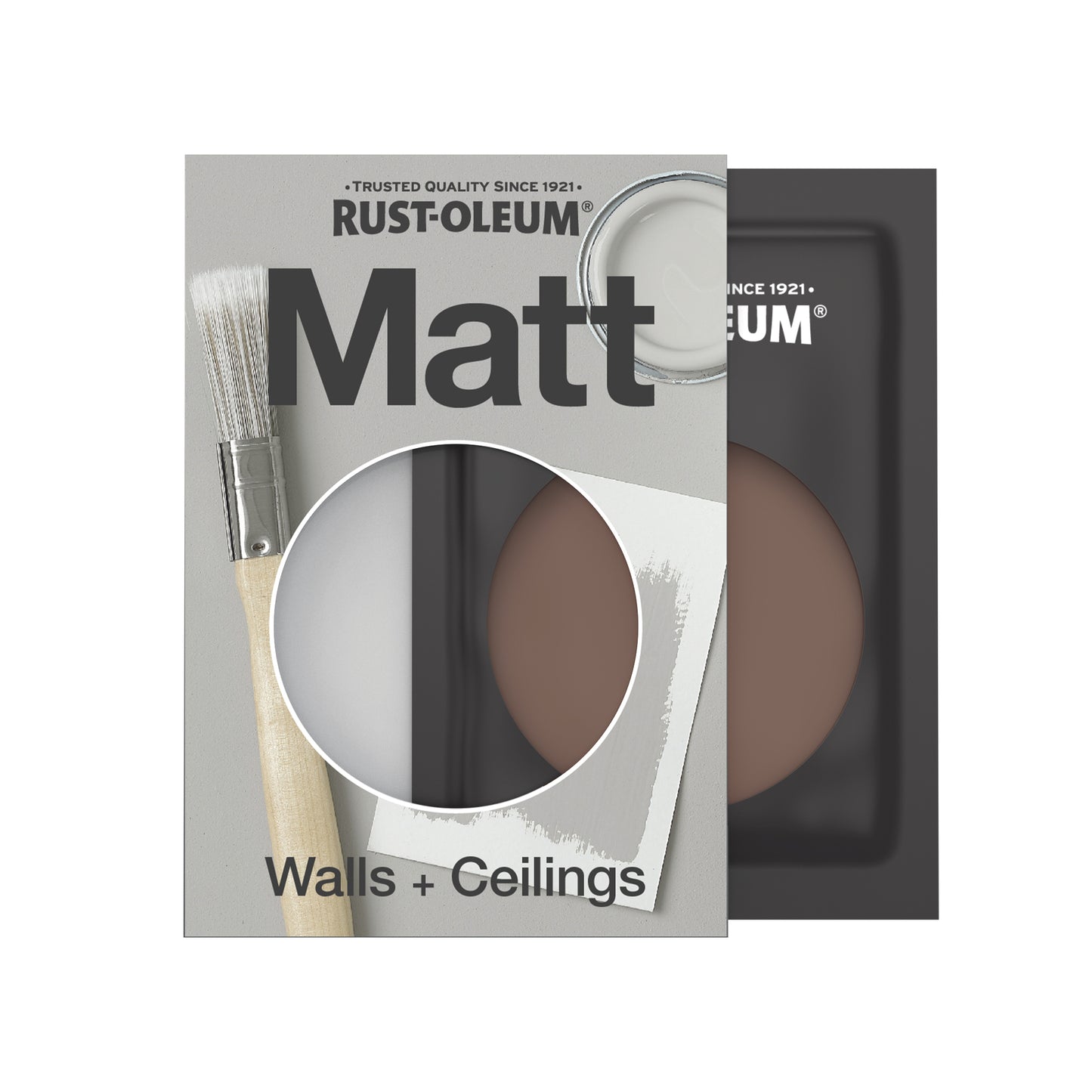 Rust-Oleum Red Matt Washable Wall Paint - Follingsby 10ml