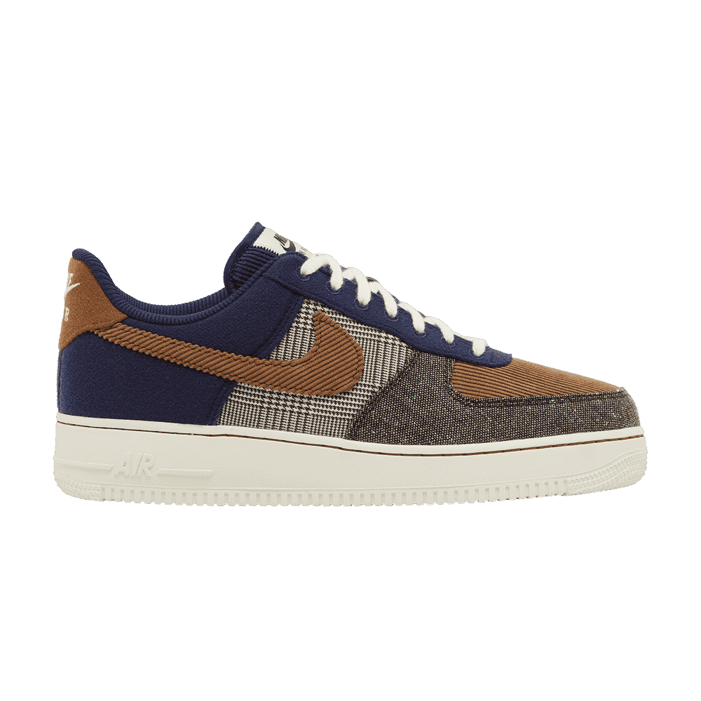 Nike Air Force 1 Low '07 PRM Tweed Midnight Navy Corduroy - 38.5 / Standard