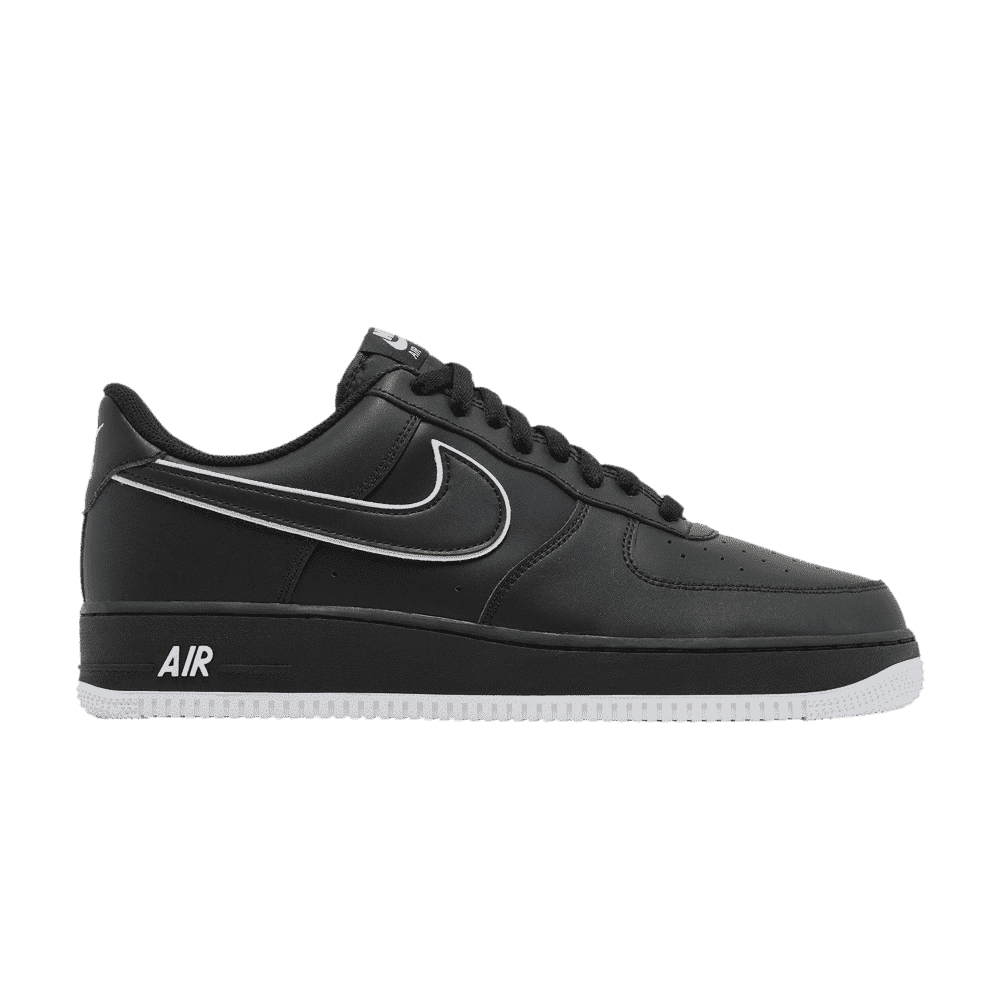 Nike Air Force 1 Low '07 Black White Sole - 39 / Standard