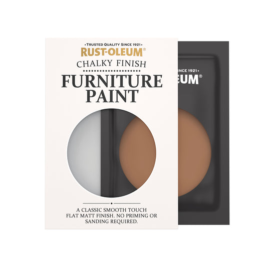 Rust-Oleum Orange Chalky Finish Furniture Paint - Terracotta 10ml