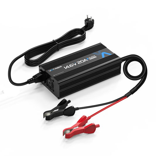14.6V 20A Intelligent AC-DC 12V Lithium Iron Phosphate Battery Charger CA