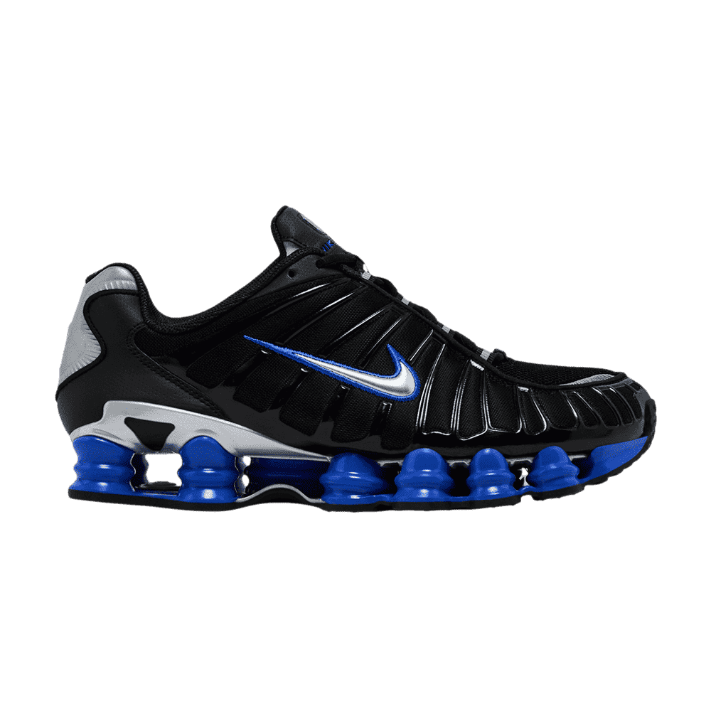 Nike Shox TL Black Racer Blue Metallic Silver - 36.5 / Standard
