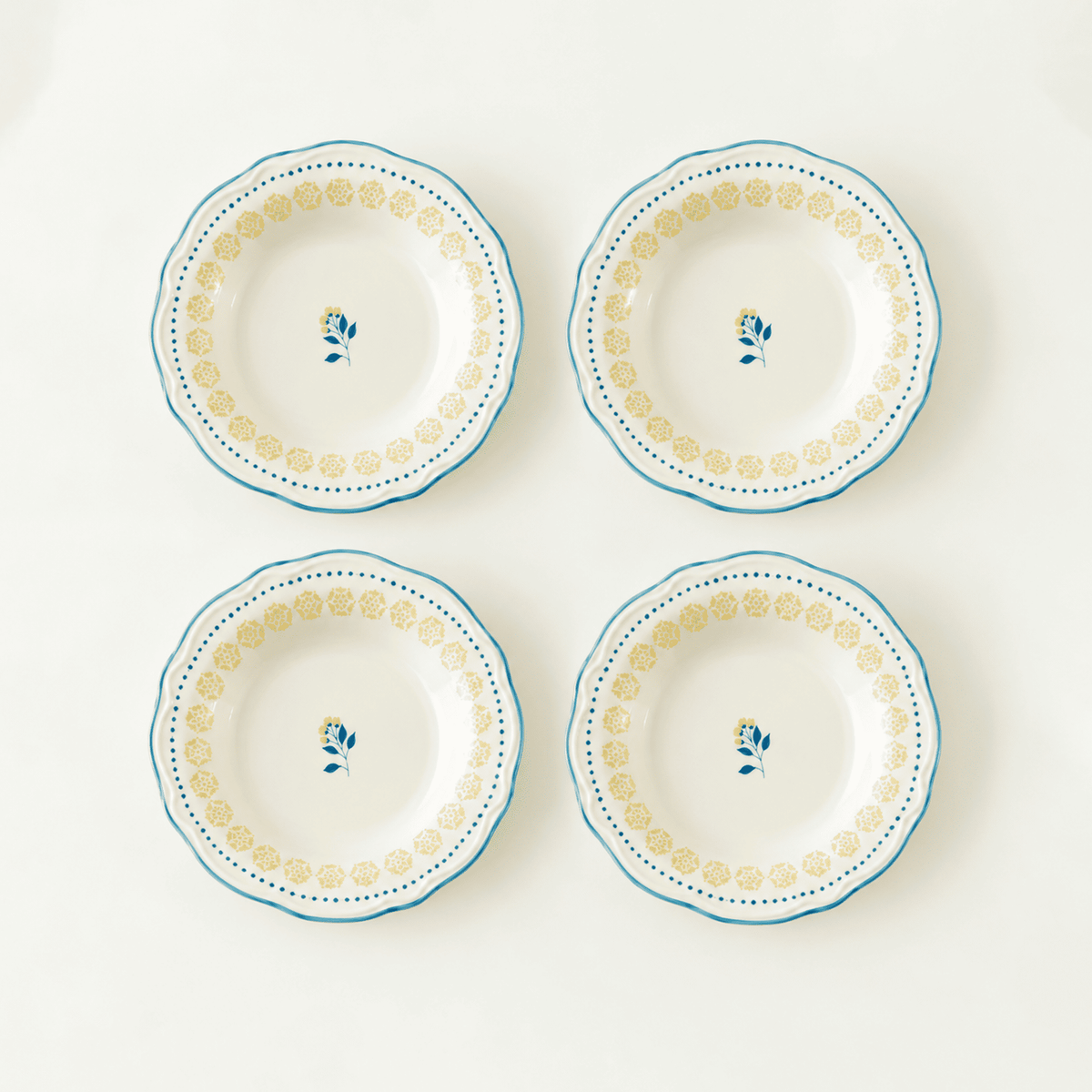 Mabel Stoneware Salad Plates (Set of 4)