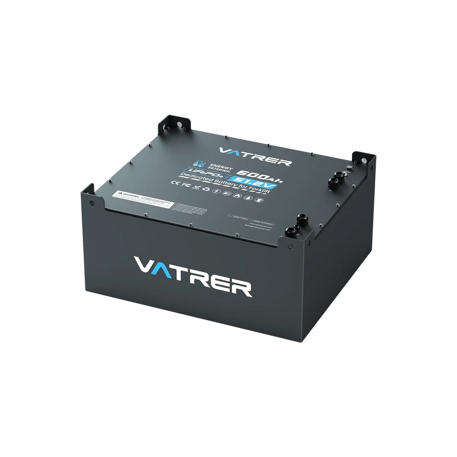 Vatrer 48V 600Ah Lithium Forklift Battery 350A BMS