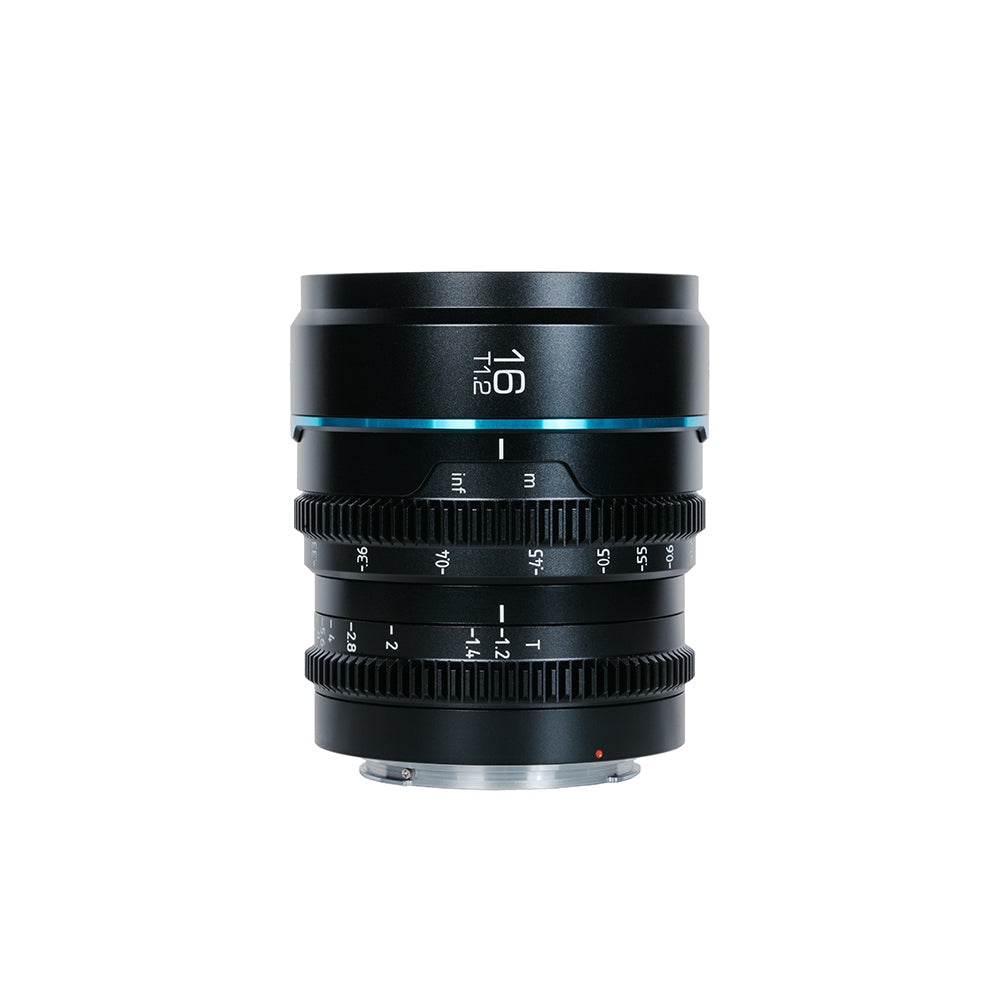 B-WARE SIRUI Night Walker T1.2 Super35 Format Kino-Objektiv Serie B-WARE - Black / 16mm / E