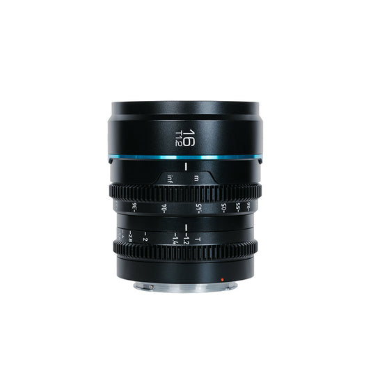B-WARE SIRUI Night Walker T1.2 Super35 Format Kino-Objektiv Serie B-WARE - Black / 16mm / E