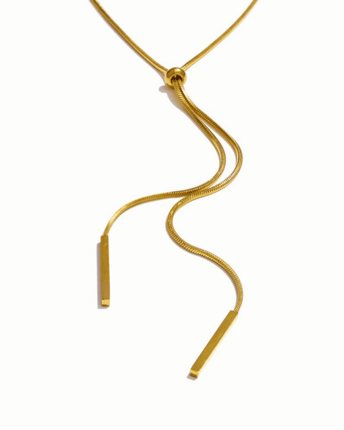 Adjustable Silver Chain Necklace