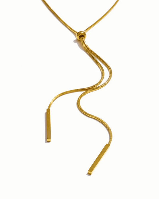 Adjustable Silver Chain Necklace
