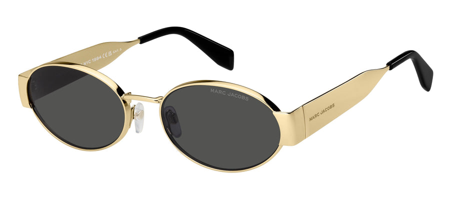 Marc Jacobs MARC 806/S RHL/IR Woman Sunglasses Metal Gold Grey Round Normal