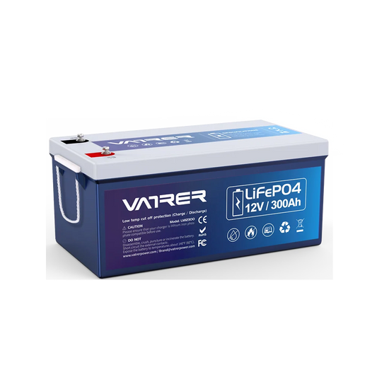 Vatrer 12V 300Ah Low Temp Cutoff LiFePO4 Lithium Battery EU - 1 PACK