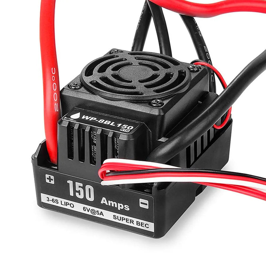 Hobbywing QuicRun-WP-8BL 150A Waterproof Sensorless Brushless ESC for 1/8th Trucks
