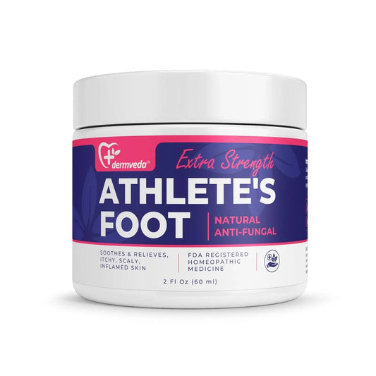 Dermveda Athlete's Foot Antifungal Cream - Extra Strength Foot Cream | Antifungal