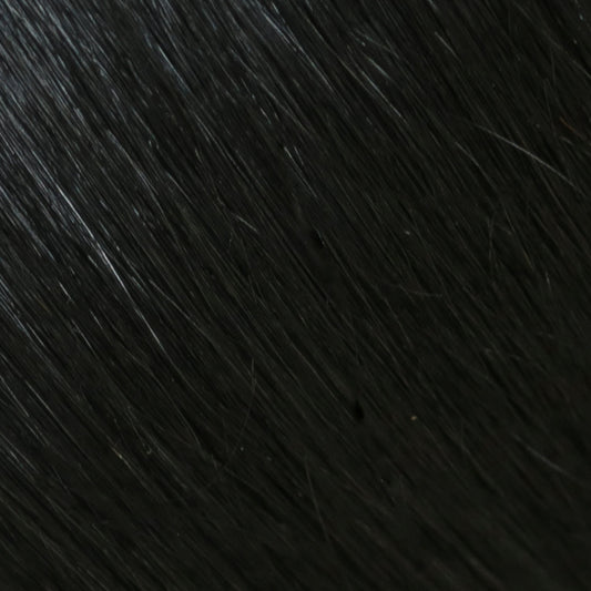 Clip Remy Hair Extensions — 18" - 1 Jet Black