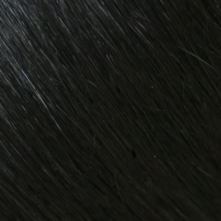 Clip Remy Hair Extensions — 18" - 1 Jet Black