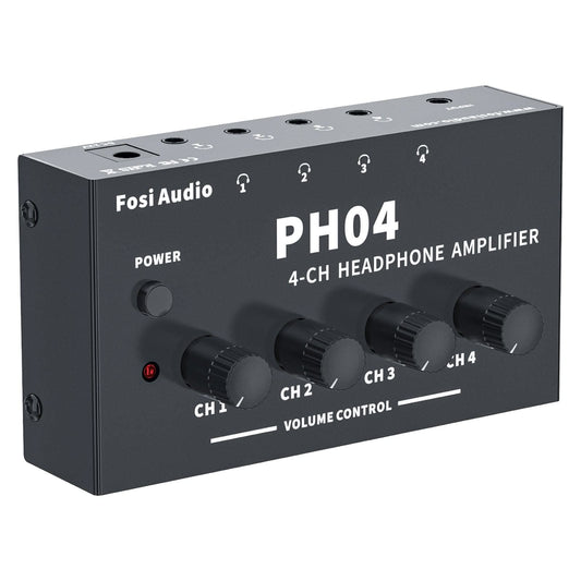Fosi Audio PH04 4 Channel Headphone Amplifier