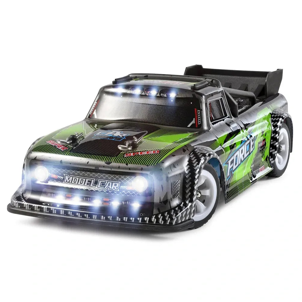 Wltoys 284131 1/28 Scale 2.4G 4WD 30km/h Short Course RC Drift Car With LED Light - With 1 battery