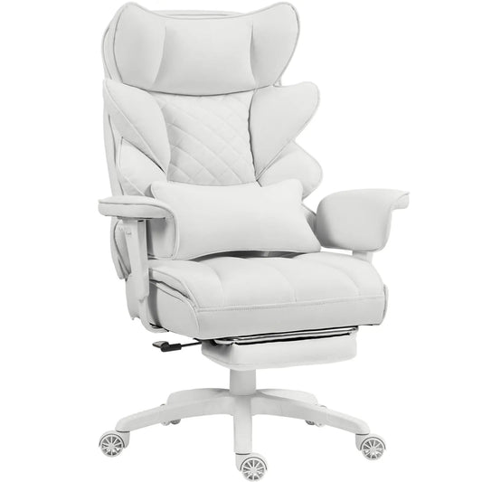 Dowinx Fabric Sofa Chair LS-66BG1B04 White (17° Rocking Function)