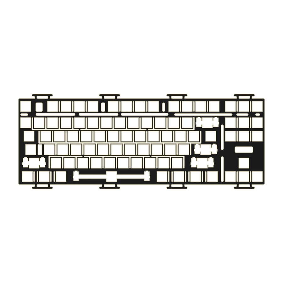 MonsGeek M3W Plate