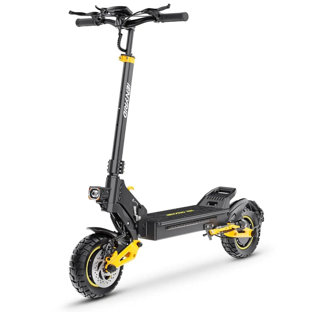 IENYRID ES1 2400W Dual Motor Off-Road Electric Scooter, 10-Inch Tires, 48V 20.8Ah Battery, Foldable Design