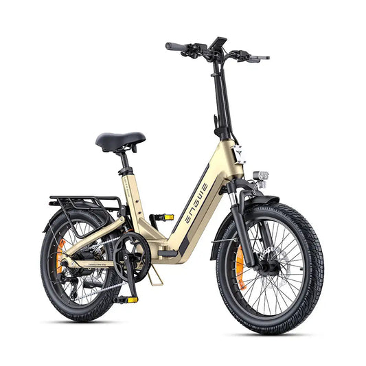 Engwe L20 3.0 BOOST 20-Inch Foldable Electric Bicycle with 648Wh Battery, Full Suspension, and App Connectivity