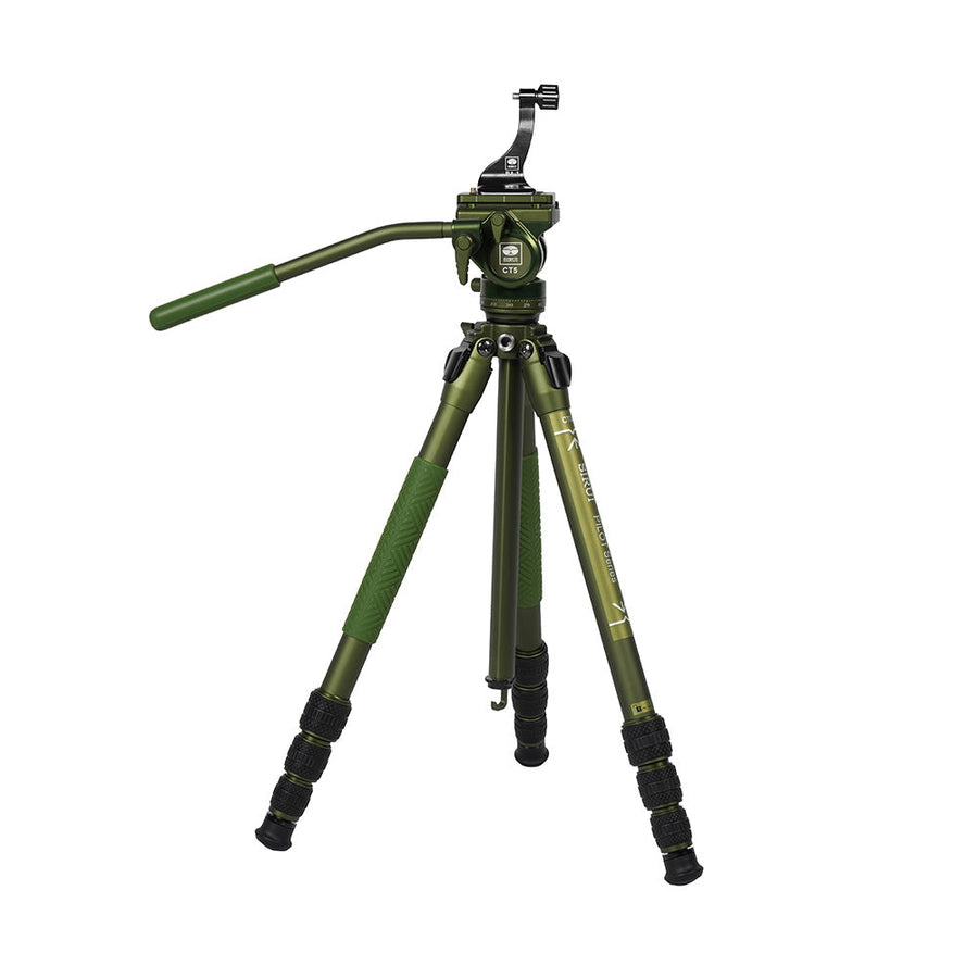 SIRUI CT-04+CT5+BA-1 Explorer Serie Tarnfarbe Outdoor Fernglas-Stativ-Kit - CT-04+CT5+BA-1